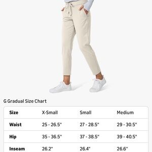 Elegant Cream Ankle Pants